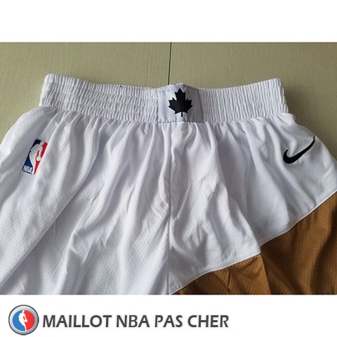 Short Tornto Raptors Ciudad 2018 Blanc